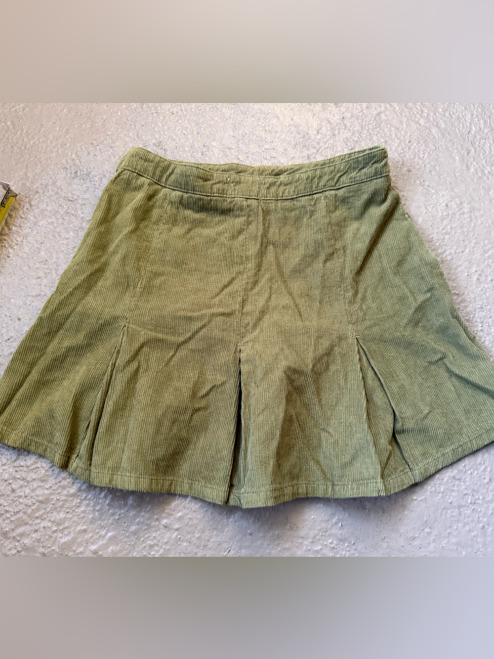 BDG Urban Outfitters Olive Green Corduroy Mini Skirt
